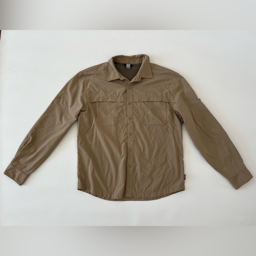 MEC Mountain Equipment Co-op Hiking Shirt Long Sleeve Nylon Men’s Large